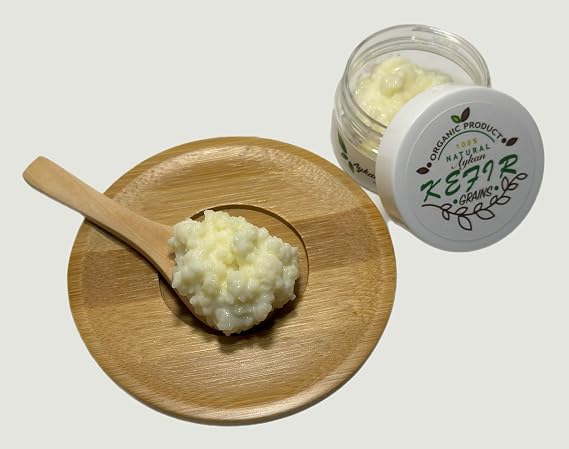 Milk Kefir Grains, Live Kefir Starter Culture, Bulgaros de Leche, Starter Kit  with Everything to Start
