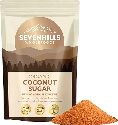 Sevenhills Wholefoods Organic Coconut Blossom Sugar 7hcocsug3-EU