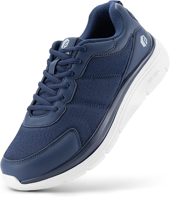 FitVille Mens Extra Wide Fit Trainers Walking Shoes