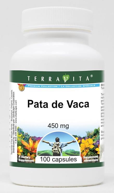 Pata de Vaca - 450 mg (100 Capsules, ZIN: 521082)
