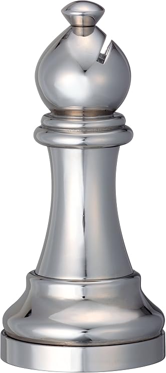 Eureka-Hanayama-Cast Chess Silver Bishop (Bishop) 1
