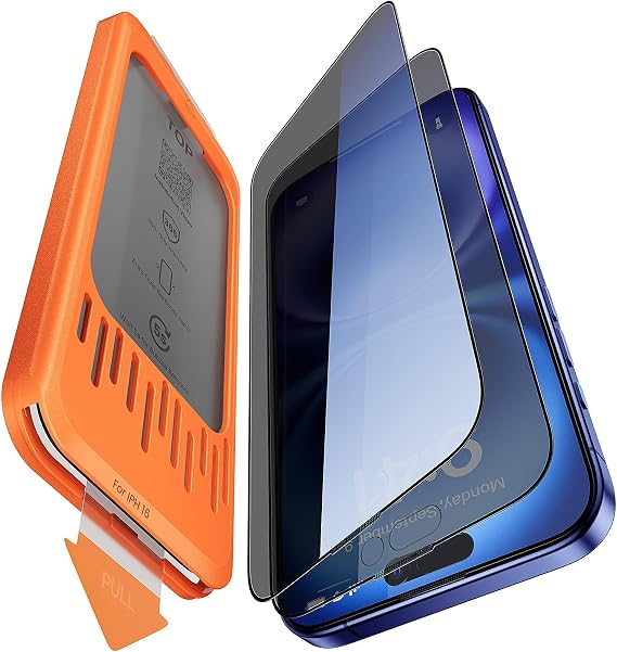 for iPhone 17 Pro Case with Privacy Screen Protector*2