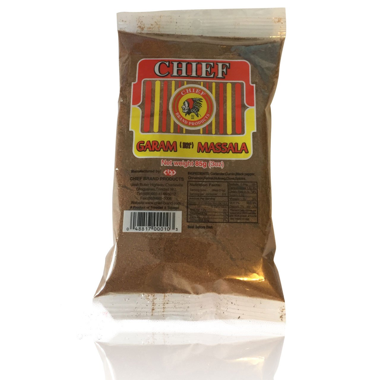 Chief Garam Massala, 85g, 30z