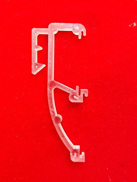 Qty 8. Valance Clip for Mini Blinds, Aluminum Blinds, PVC Blinds (Angular Hook-4033)