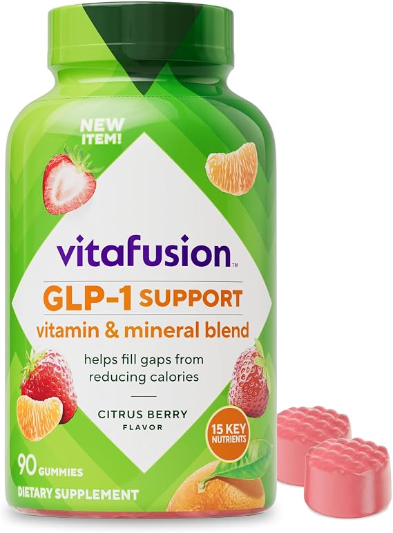 Vitafusion GLP1 Vitamin Supplement Support Gummy | 90 Multivitamin Gummies