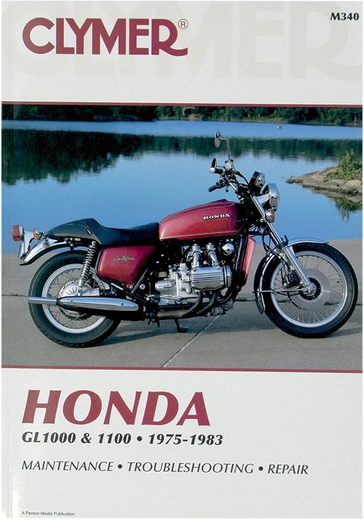 Clymer Publications MANUAL HON GL1000-1100 75-83 Manuals & Videos Cylmer Manual - M340