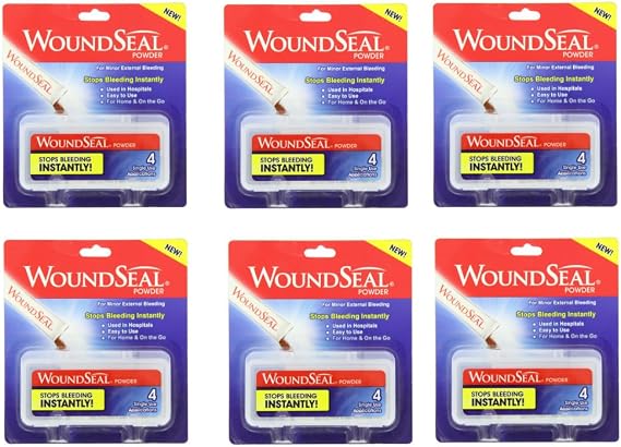 WoundSeal Powder, 4 Each (Pack of 6)