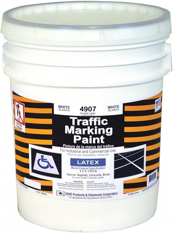 Zone Marking Paint, White, 5 gal.