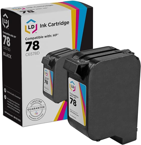 LD Remanufactured Ink Cartridge Replacement for C6578D HP 78 Color Ink Cartridge for Deskjet 1220 3820 920 930 9300 970 Color Copier 180 190 280 290