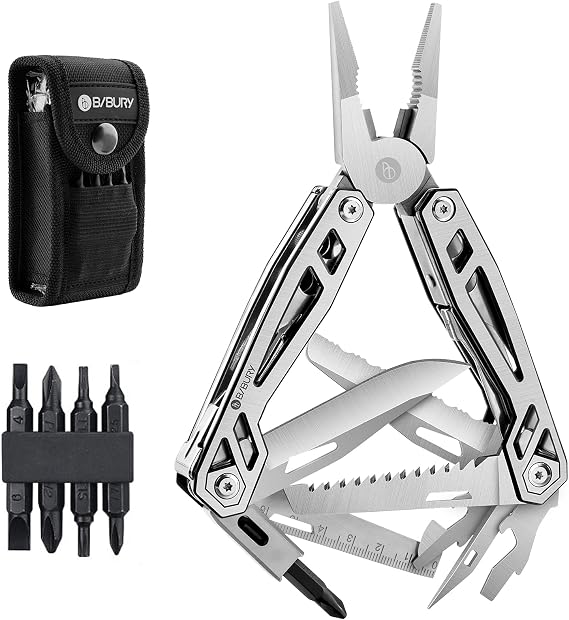 Bibury 21-in-1 Multi-Tools Pliers silver