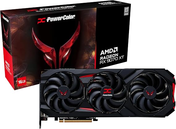 PowerColor Red Devil AMD Radeon RX 9070 XT 16GB GDDR6