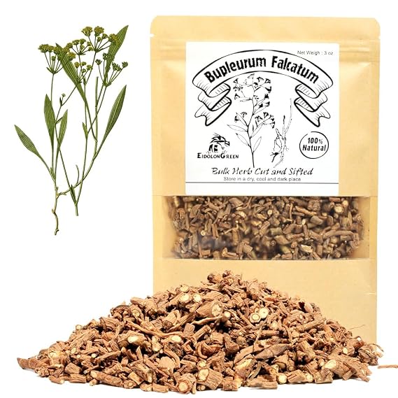 EidolonGreen [China Medicinal Herb] Bupleurum (Chai Hu//) Dried Bulk Herbs 3 Oz (88g)