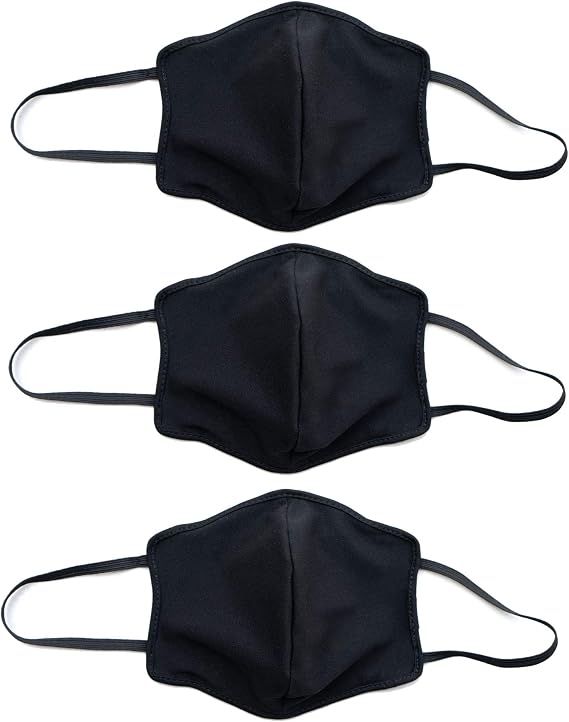 Black Facemask (3 Pack)
