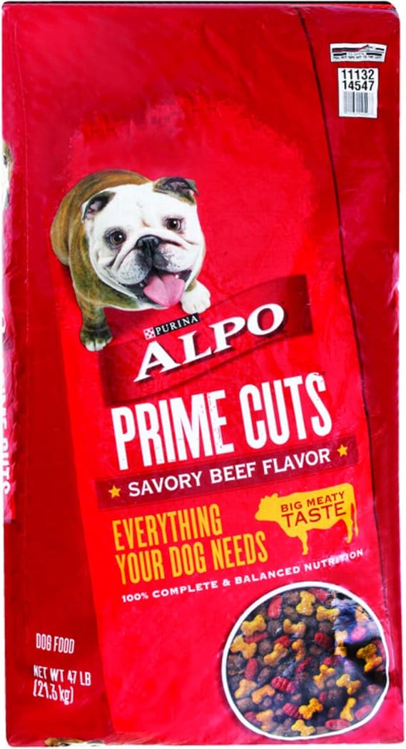 Purina 011132165239 Nestle Care Pro Alpo Prime Cuts Dry Pet Food, 52 Lb
