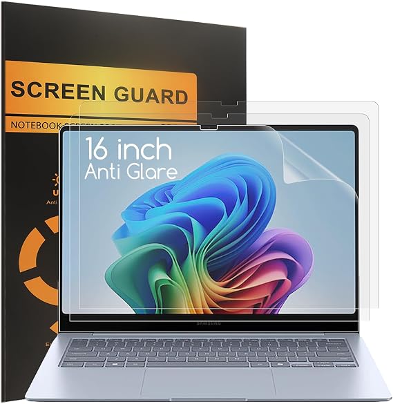 KEANBOLL 3 Pack Anti Glare Matte Screen Protector for 2024 16" Samsung Galaxy Book 4 Edge/Galaxy Book 4 Ultra/Galaxy Book 4 Pro 16" Laptops, Anti Fingerprint Shield