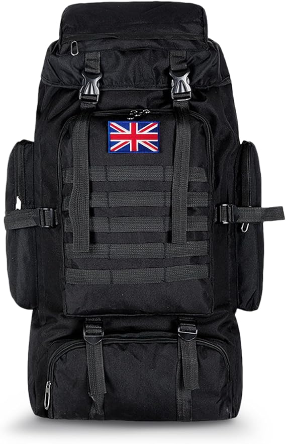 80L Waterproof Hiking Backpack Lightweight Tactical Rucksack