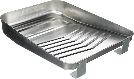 Seachoice Reusable Deluxe Angled Ribbed Paint Tray w/Ladder Lock Legs, 9 in.