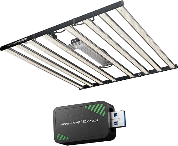 Mars Hydro FC-E1000W LED Grow Light Bundle with iConnectu USB Controller