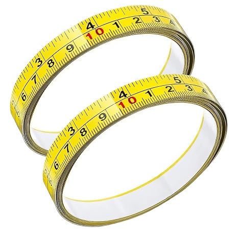 Self Adhesive Measuring Tape 78", Left to Right for Woodworking