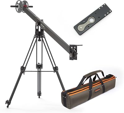 KONOVA S700 SUNJIB with Bag, Low Angle Plate Camera Mini Crane Single Arm Jib Plate Bowl Compatible