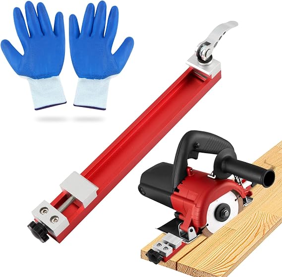 Circular Saw Guide Rail, Adjustable Cutting Machine Base Guide for 240mm