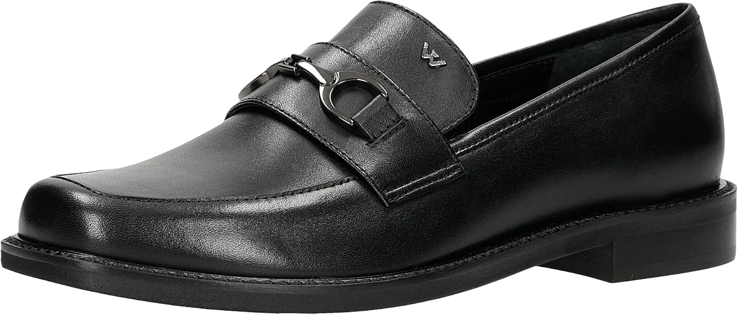 WOJAS - Damen Mokkasins/Leder Schuhe/Sommer Mokassin/Flache Sohle/Elegant Mokasinschuhe
