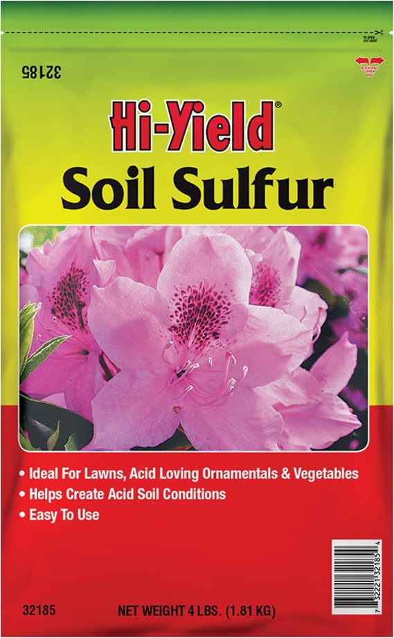 Hi-Yield (32185) Soil Sulfur, 4 lbs