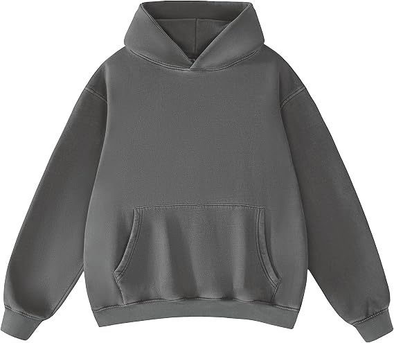 FAIABLE Mens Womens Oversized Acid Wash Hoodie Unisex Heavyweight Fleece Sweatshirt Vintage Cotton Hoodies 2026