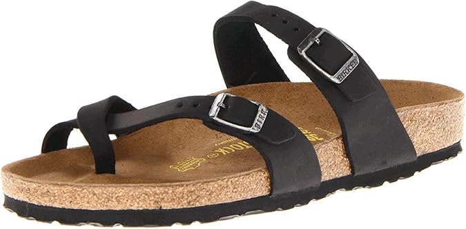 Birkenstock Unisex Adult Franca Mayari Oiled Leather Sandals | Casual Sandals