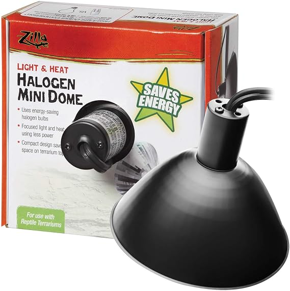 DBDPet Halogen Mini Dome - Lighting & Heating w/Mini Watts | Includes Pro-Tip Guide