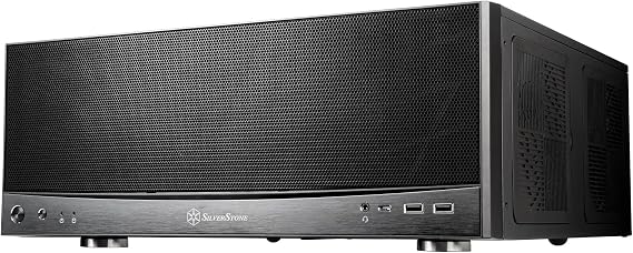 Silverstone Technology Grandia 11 Compact ATX Home Theater PC (HTPC) case with 240mm Radiator Support, SST-GD11B