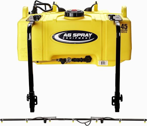 45 Gallon UTV Sprayer | 7-Nozzle Folding Boom, 4.0 GPM