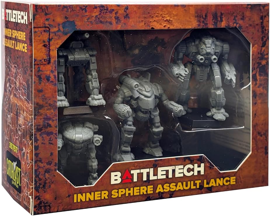 Battletech Board Game: Inner Sphere Assault Lance forcepack