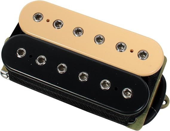 DiMarzio DP100 Super Distortion Humbucker Pickup - Black/Creme