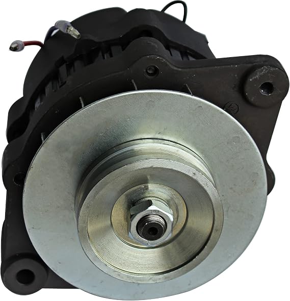 High Output 120 Amp Alternator compatible with Mercruiser Stern Drive 300 320 350 370 400 440 460 454 502 GM MAG Bravo Tempest Mag Alpha TRS 5.7L 7.4L 8.2L V8 80-97