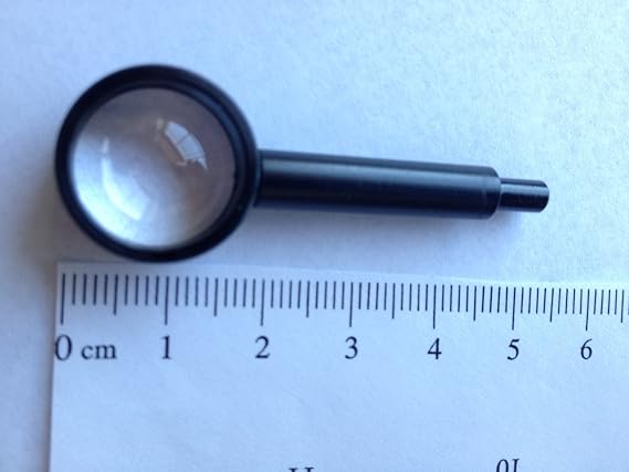Conoscope Interference Sphere Ball for Polariscope gem Testing. Wide 15mm Lens