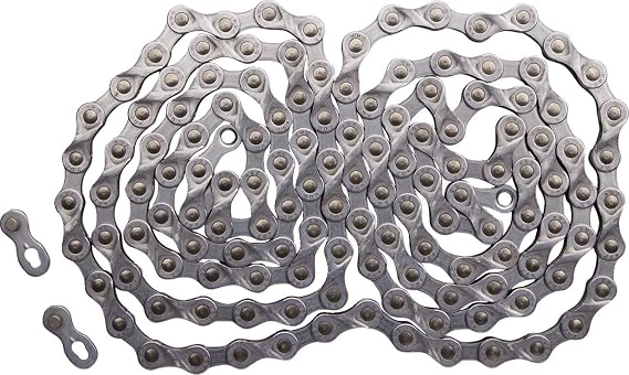 KMC e9 EPT Bicycle Chain, Silver, 136L