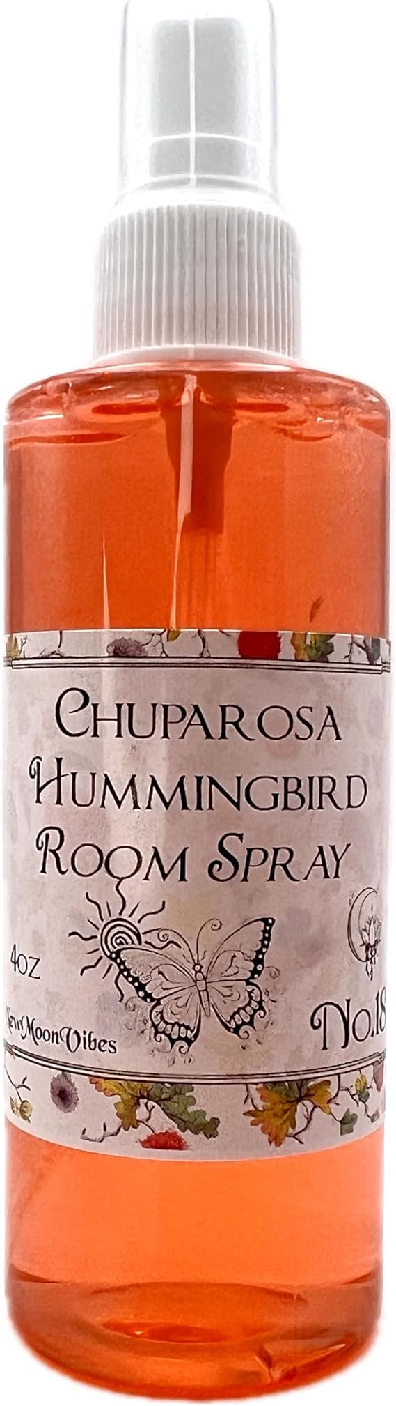 Chuparrosa Hummingbird Room Spray by New Moon Vibes - Love Attraction Purification Purification Self-Love Ritual Spells - Handmade with Essential Oils & Herbs- Wicca Pagan Hoodoo Magick Manifestation