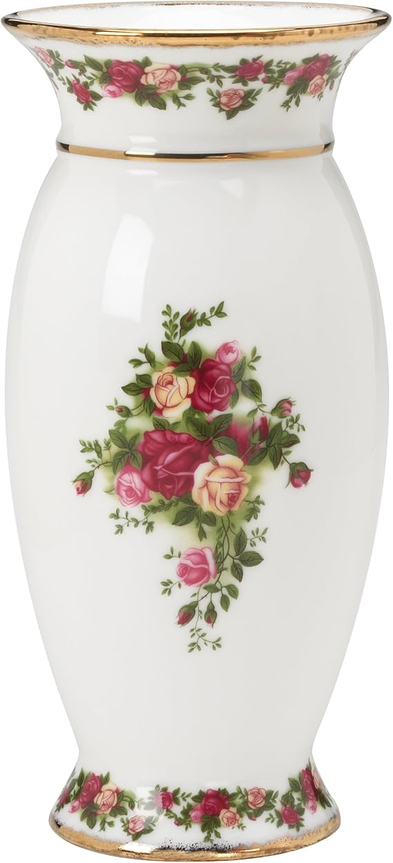 Royal Doulton-Royal Albert Old Country Roses 8-Inch Rose Vase
