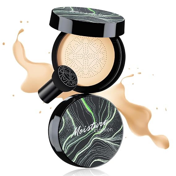 Cushion CC Cream Foundation Full Coverage Moisturizing Waterproof Ivory