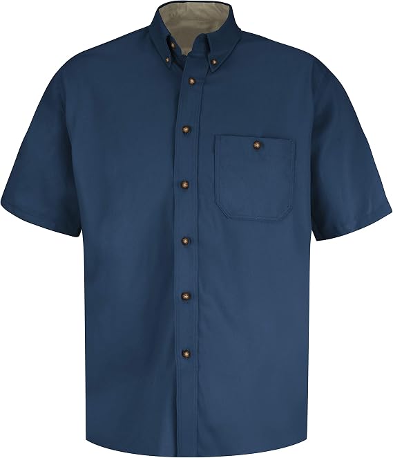 Red Kap Men's RK Cotton Contrast Dress Shirt