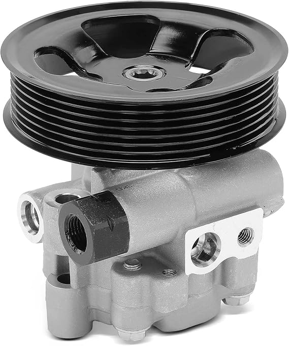 YHTAUTO Power Steering Pump with Pulley for Toyota, Lexus | Compatible with Tacoma 2005-2015 V6 4.0L & RX350 2007-2009 V6 3.5L