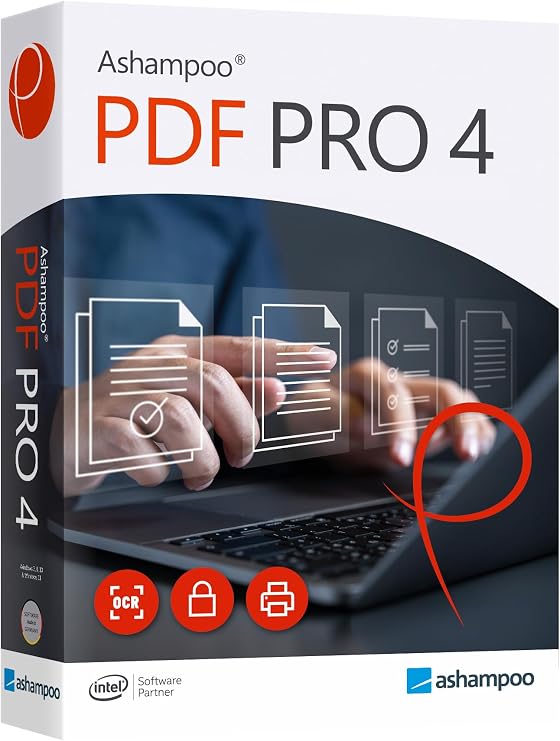 PDF Pro 4 - incl. OCR - sign PDFs - create forms - edit, convert, comment, create - for Win 11, 10, 8.1, 7