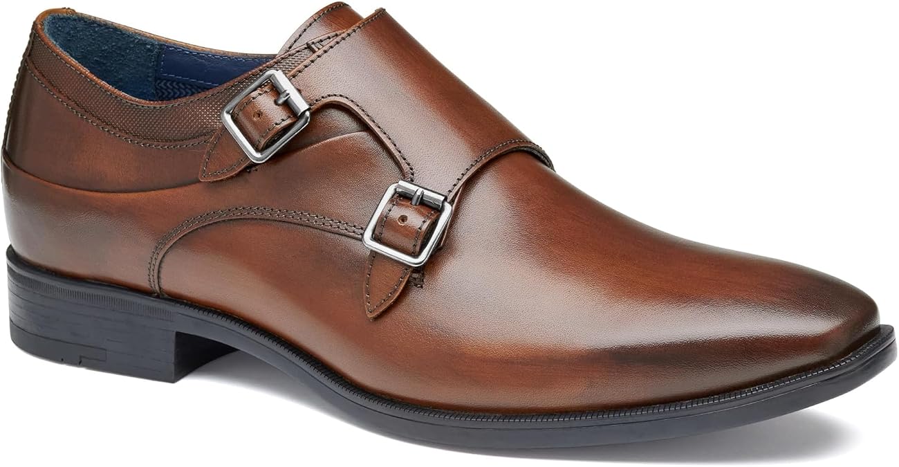 Johnston & Murphy Gibbons Double-Buckle Monk