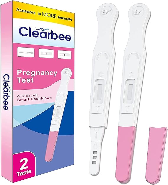 Fake Prank Practical Joke Pregnancy Test Always Positive - 2 Pack Kit Pink