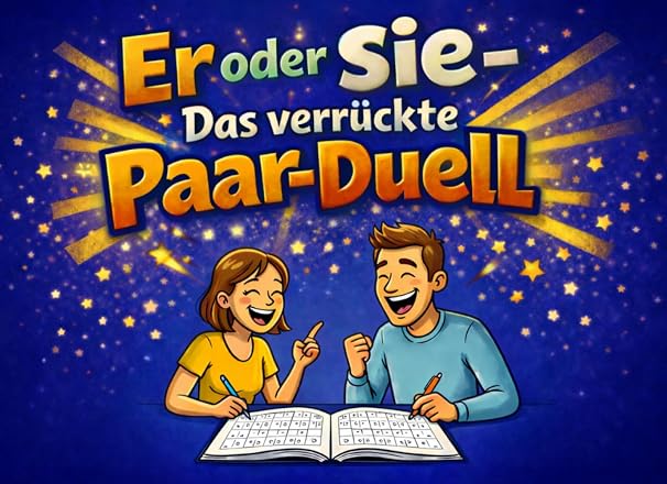 Er oder sie – Das verrückte Paar-Duell: Lustige Spiele für Paare zum Lachen Rätseln & Kritzeln Geschenk für Pärchen zum Jahrestag Hochzeitstag Valentinstag oder Geburtstag