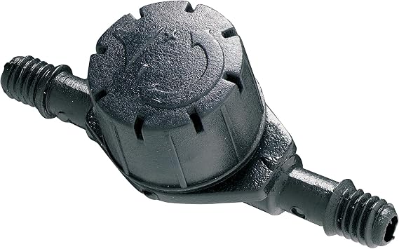 Orbit 67101 1/4" Barb Drip Irrigation Multi-Stream Inline Drip Emitter, 10 Pack