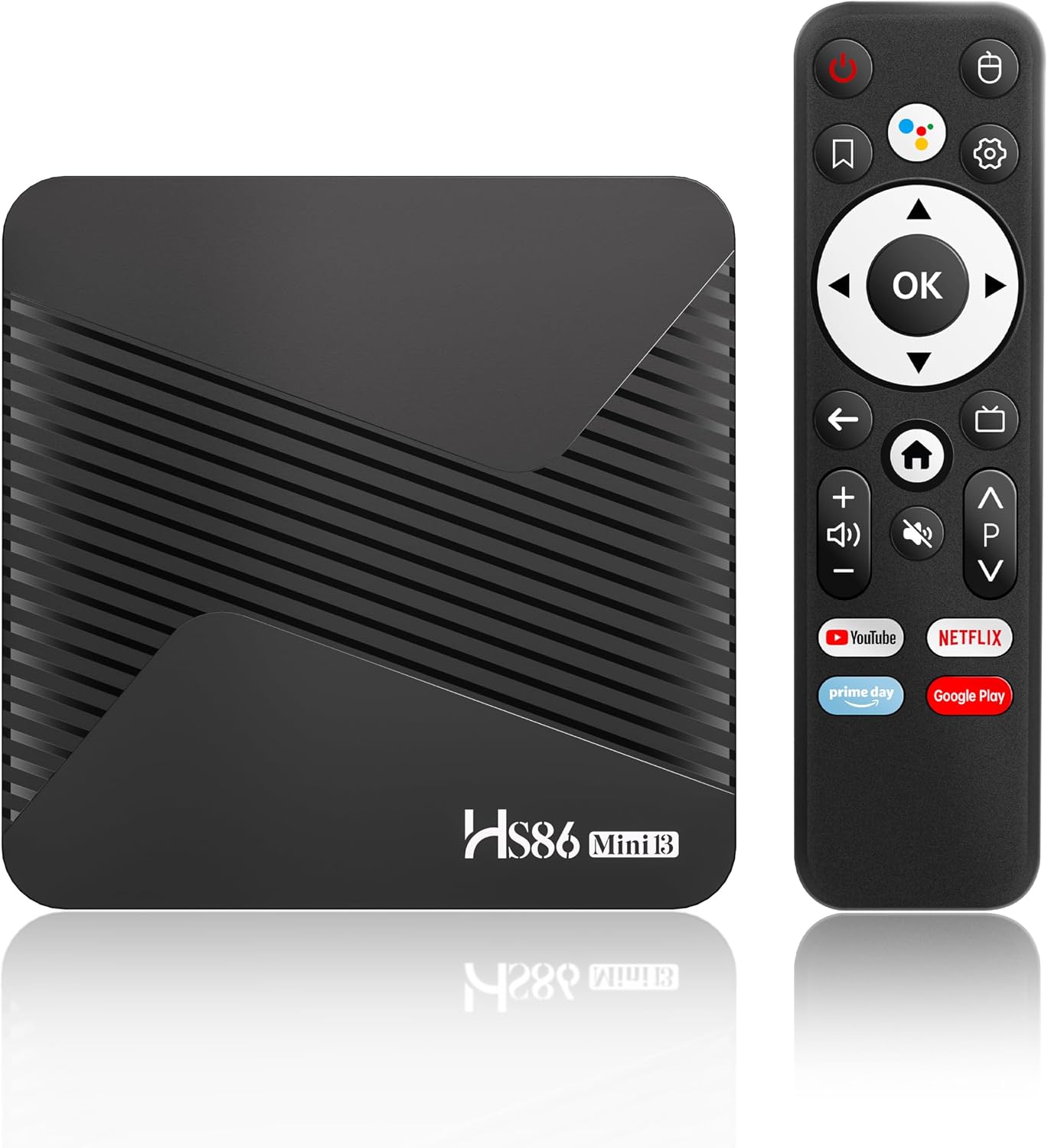 Android TV Box 14.0, Android Box 2GB RAM 16GB ROM, RK3528 Quad-Core, Support 2.4G5G Dual WiFi, 100M Ethernet Ultral HD 8K Smart TV Box