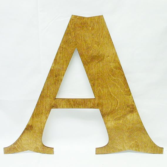 Custom Laser Accents Monogram Wall Art S