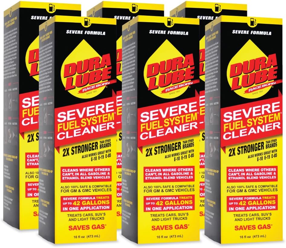 Dura Lube HL-40199-06 Severe Fuel System Cleaner, 16-Ounce, Single